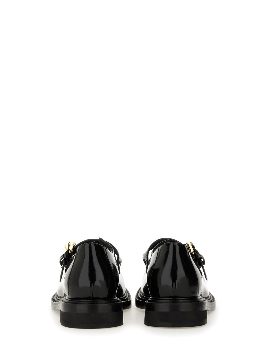 Moschino Flat Shoes - Black | Wanan Luxury