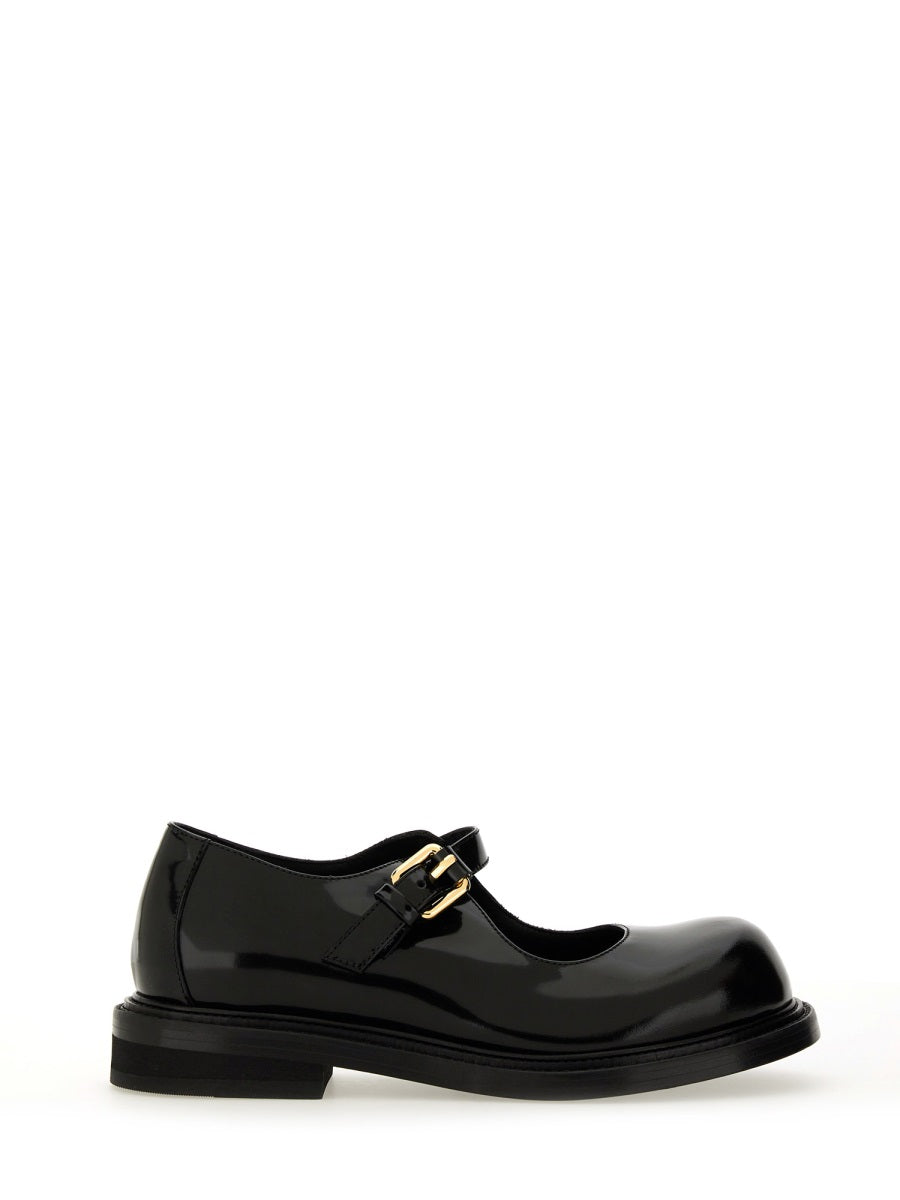 Moschino Flat Shoes - Black | Wanan Luxury