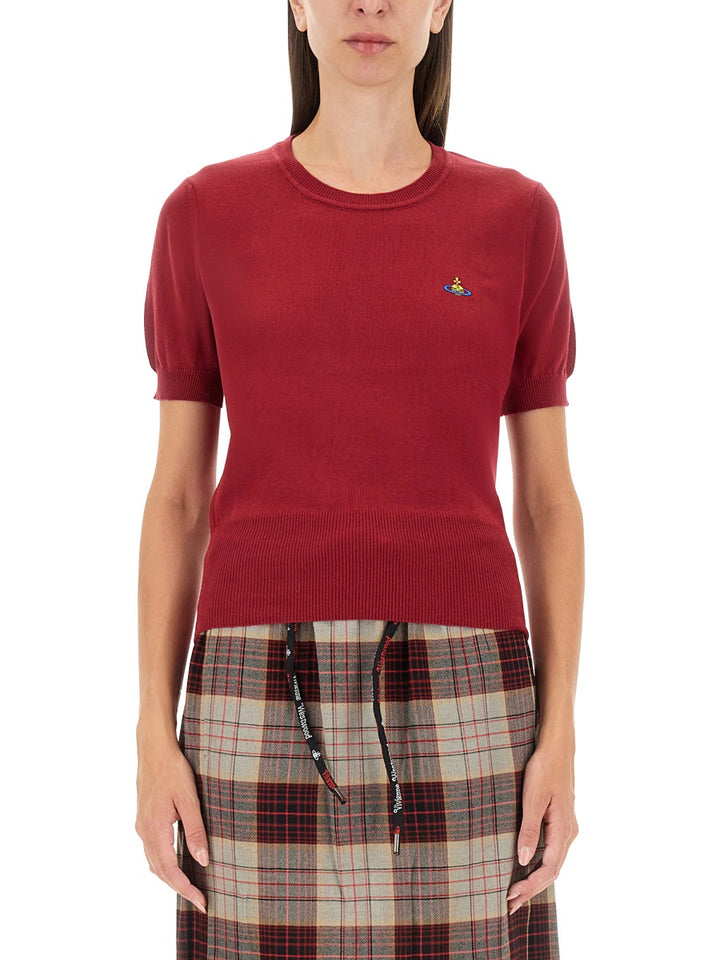 Vivienne Westwood Sweaters - Burgundy | Wanan Luxury