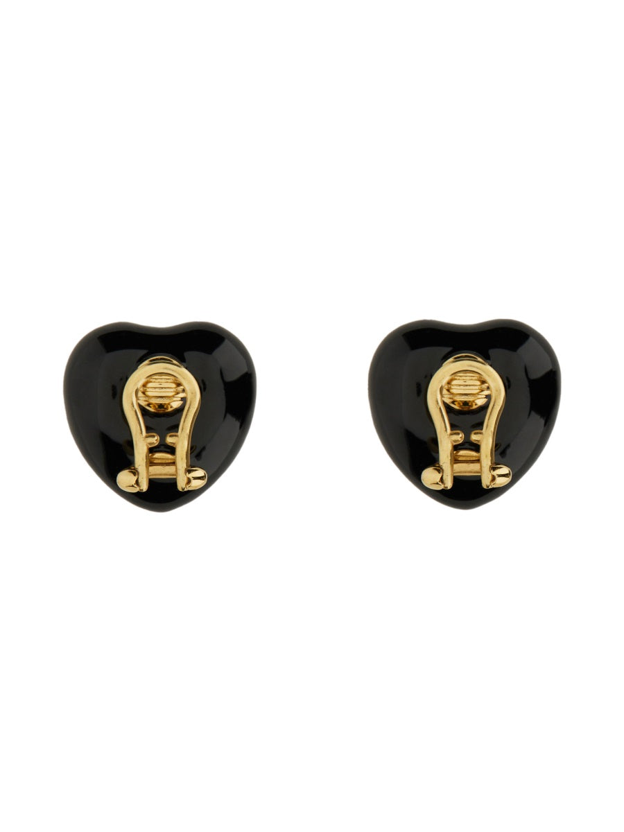 Valentino Garavani Earrings - Black | Wanan Luxury