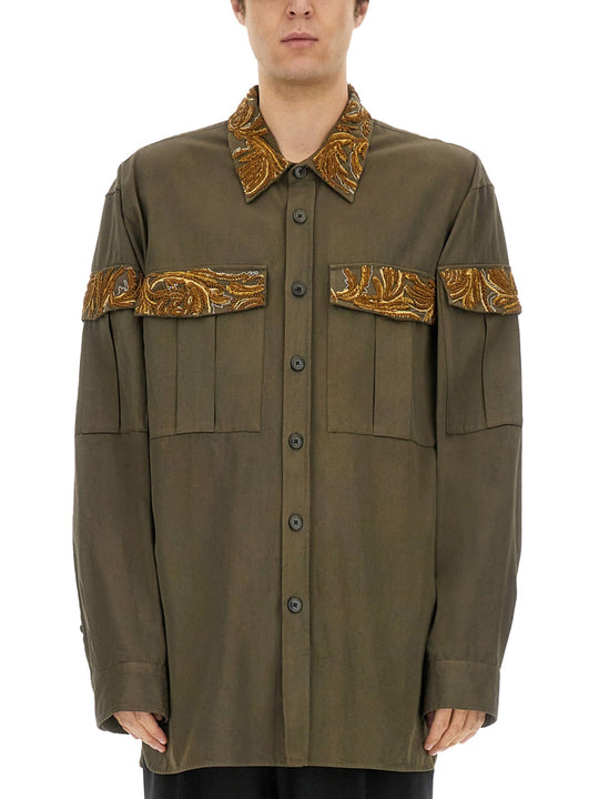 Shirt With Embroidery