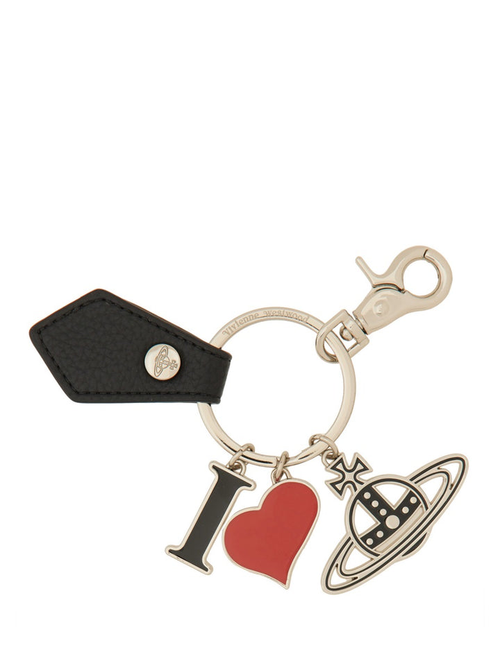 Vivienne Westwood Keychains - Black | Wanan Luxury