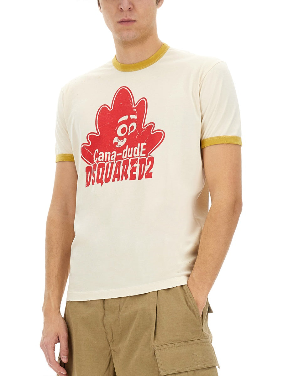 Dsquared2 T shirts - Beige | Wanan Luxury