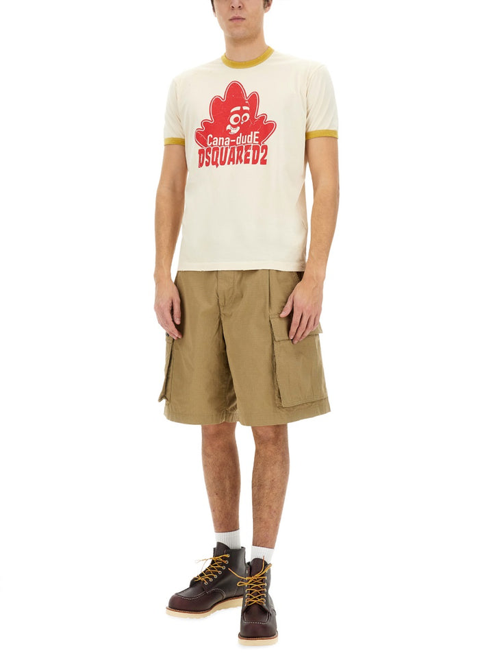 Dsquared2 T shirts - Beige | Wanan Luxury