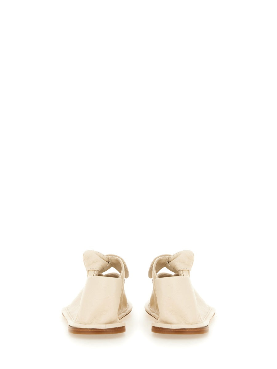 Hereu Flat Shoes - Ivory | fc33ee690f91e7ad0eec2fe365c216757decdd38