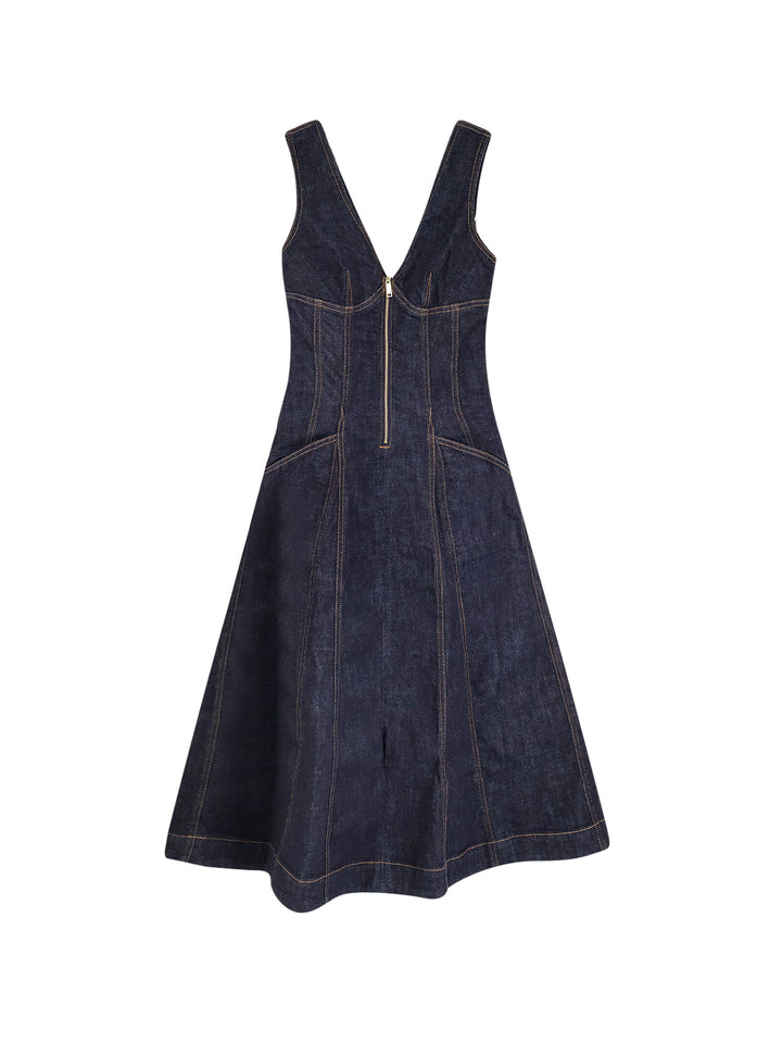 Self Portrait Dresses - Blue and green | f0034725cf6a2584917d06addc136f03884e194d