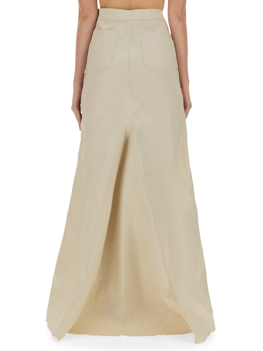 Rick Owens Skirts - Beige | Wanan Luxury