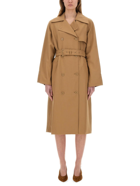 Double-Breasted Trench Coat