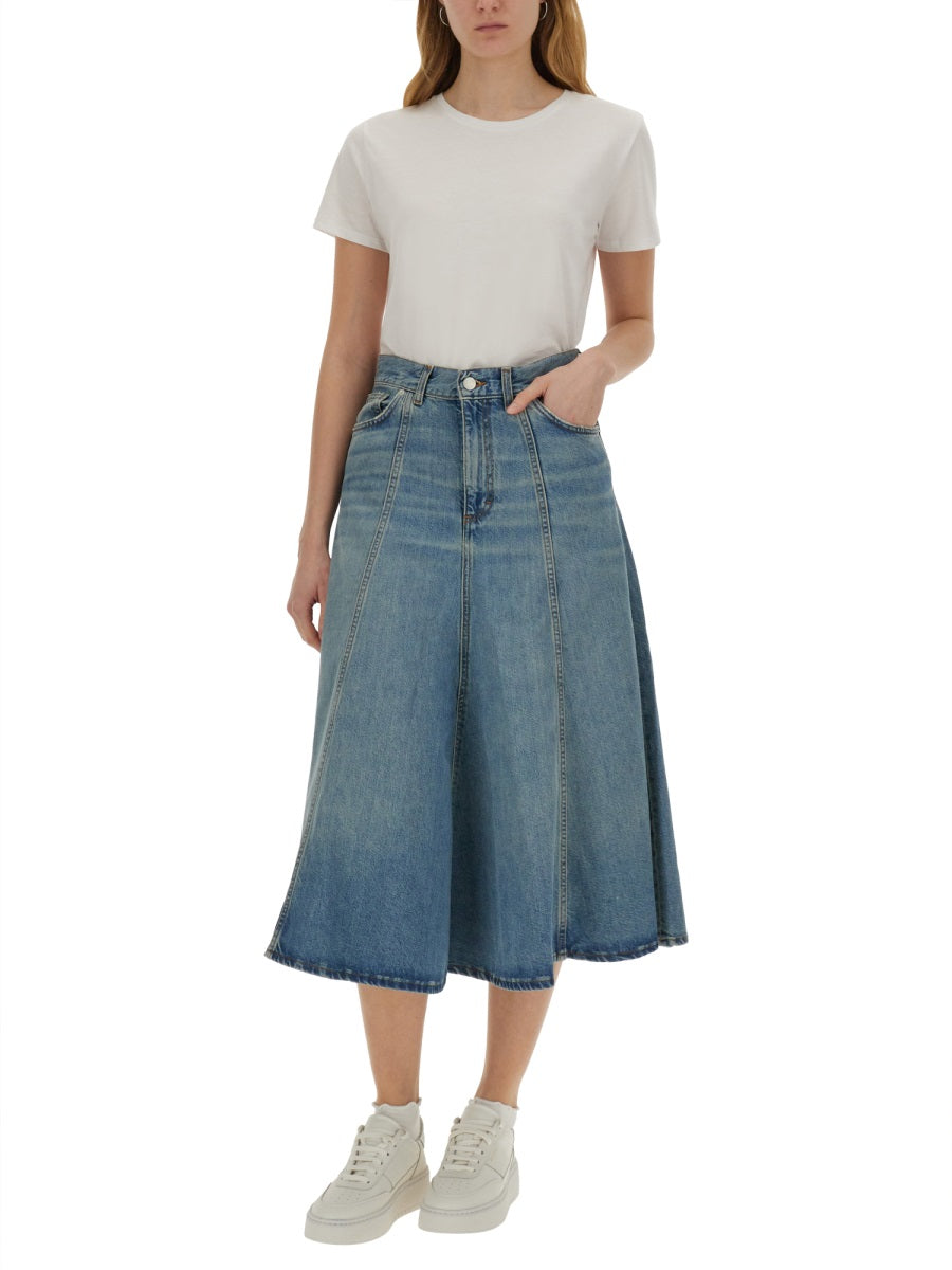 Haikure Skirts - Blue | Wanan Luxury