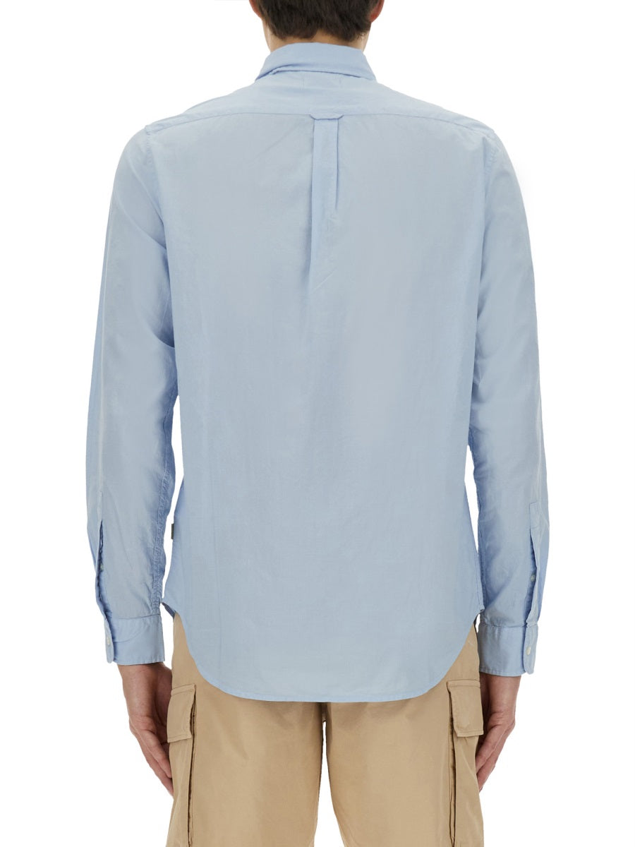 Woolrich Shirts - White, Light Blue | Wanan Luxury