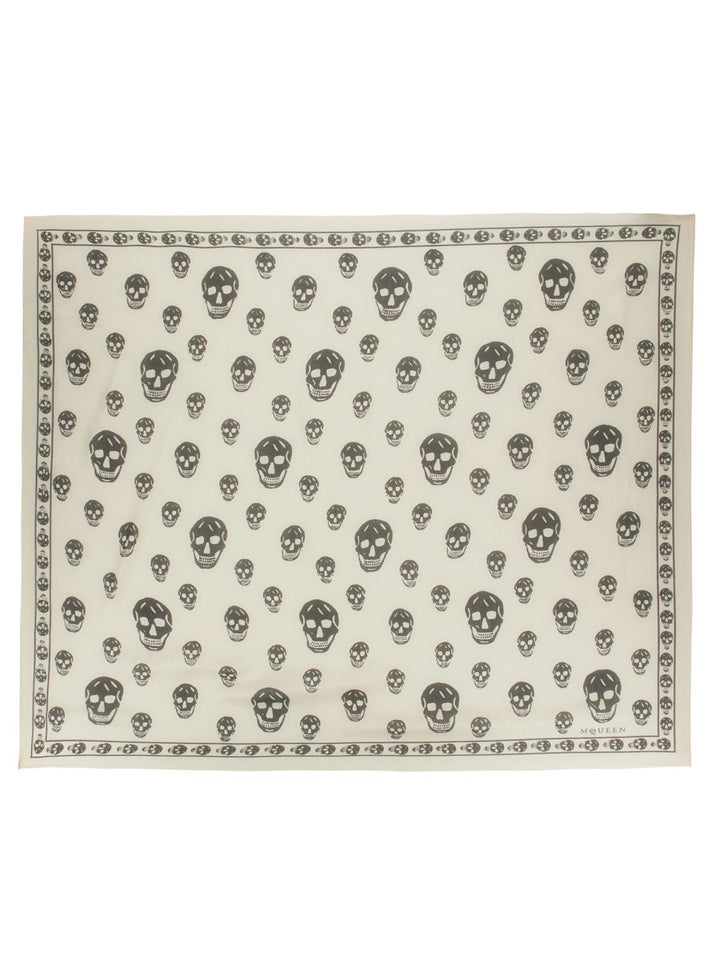 Alexander Mcqueen Scarves & Gloves - Ivory | 68ec1c45b6ac624455157d6827e81164a5fd8f46