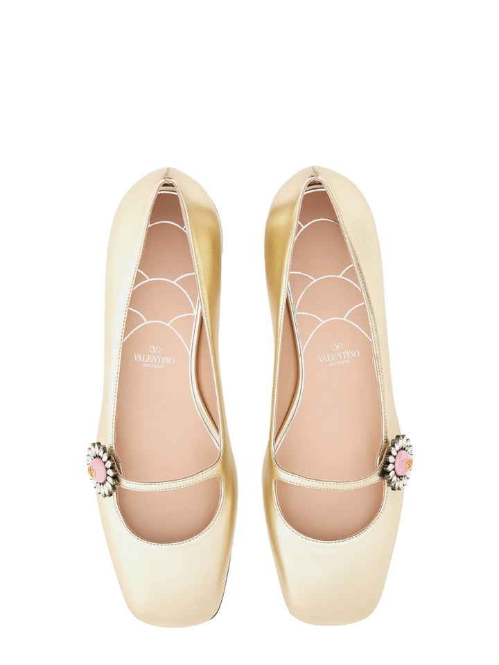 Valentino Garavani Flat Shoes - Pink | Wanan Luxury