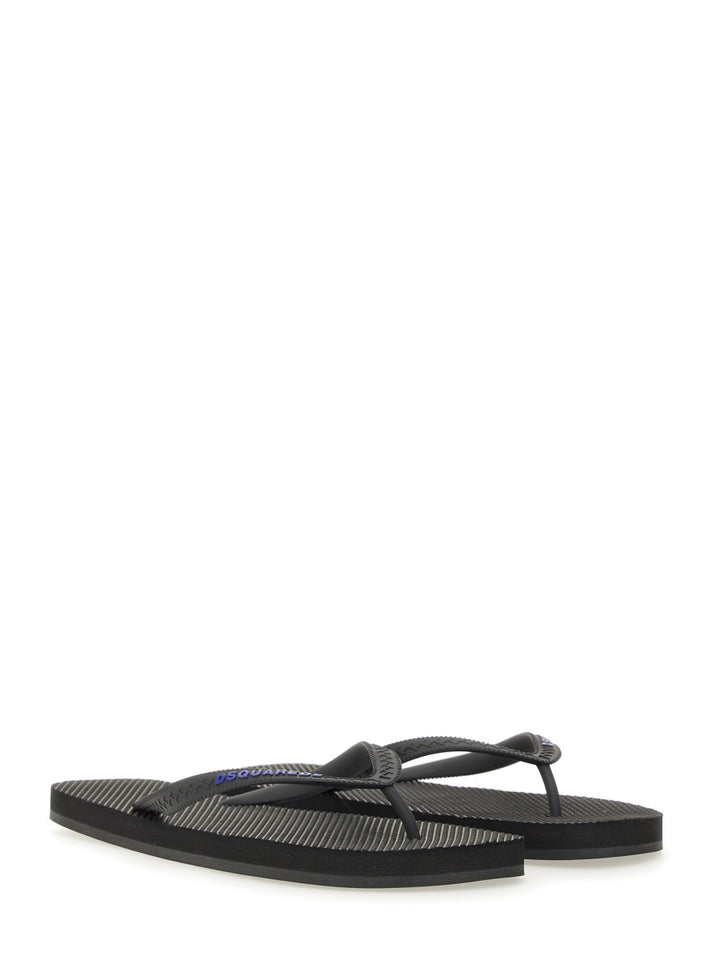Dsquared2 Sandals - Black | Wanan Luxury