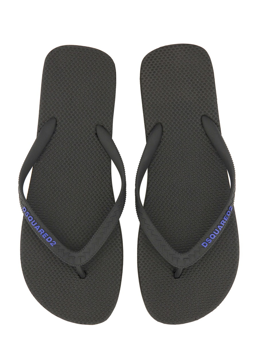 Dsquared2 Sandals - Black | Wanan Luxury