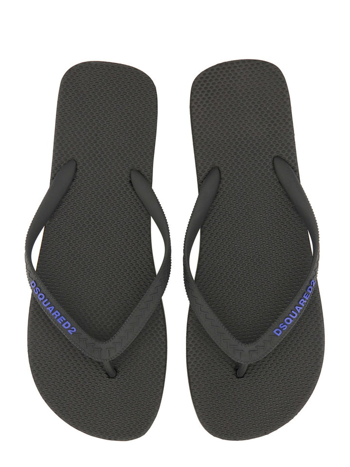 Dsquared2 Sandals - Black | Wanan Luxury