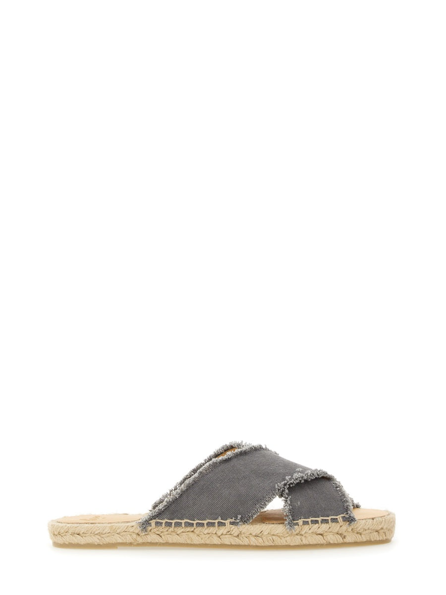 Castañer Flat Shoes - Grey | Wanan Luxury
