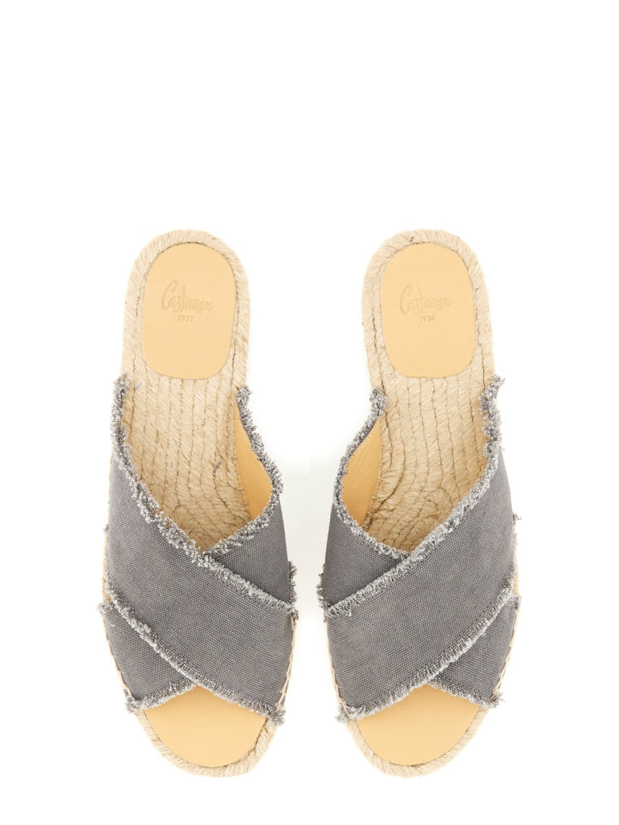 Castañer Flat Shoes - Grey | Wanan Luxury