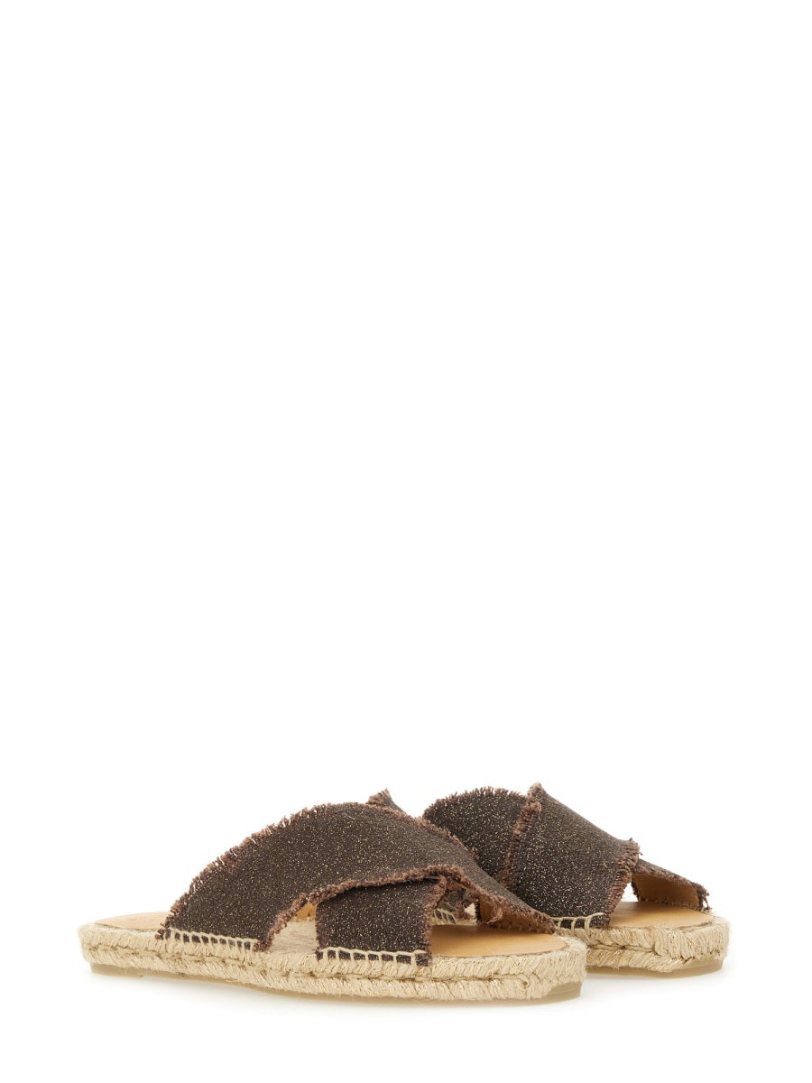Castañer Flat Shoes - Brown | Wanan Luxury
