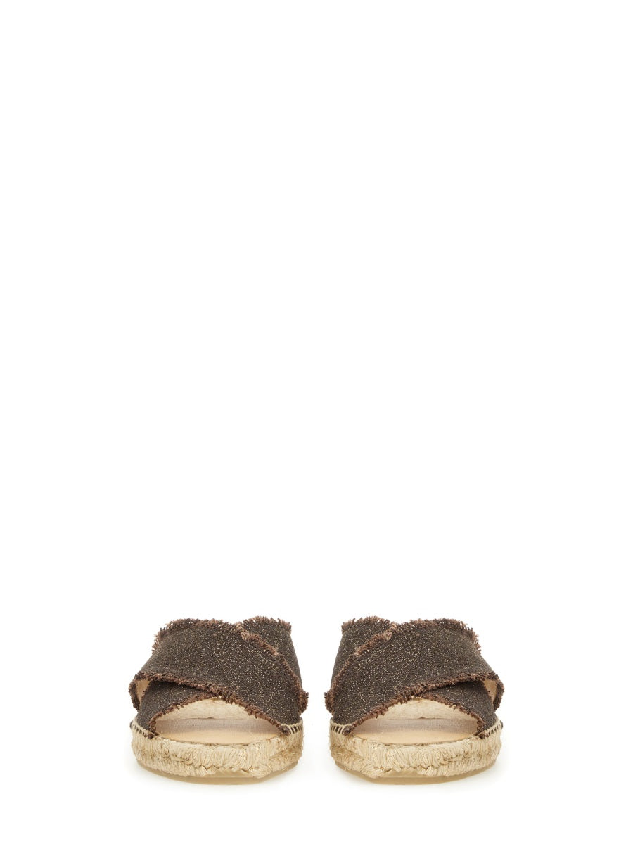 Castañer Flat Shoes - Brown | Wanan Luxury