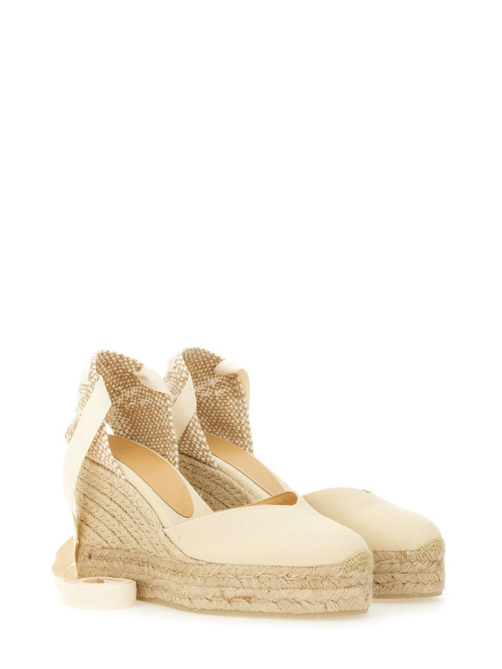 Castañer Wedges - Beige | Wanan Luxury