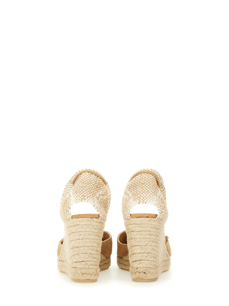 Castañer Wedges - Beige | Wanan Luxury