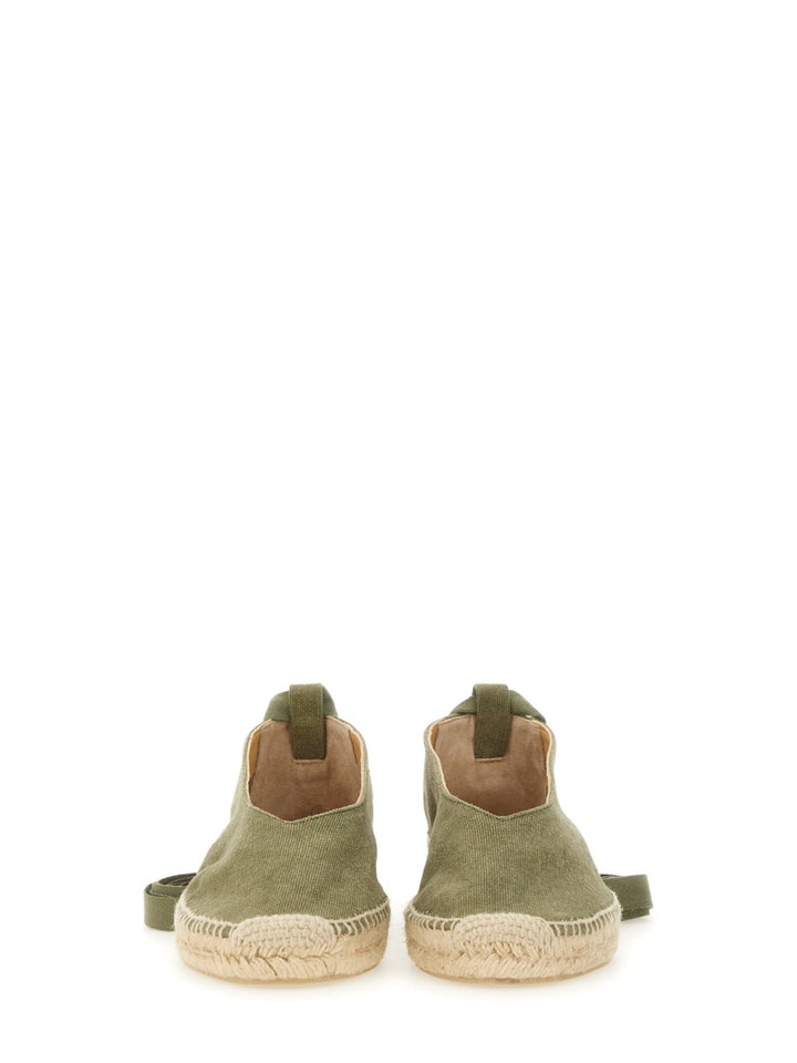 Castañer Flat Shoes - Green | Wanan Luxury