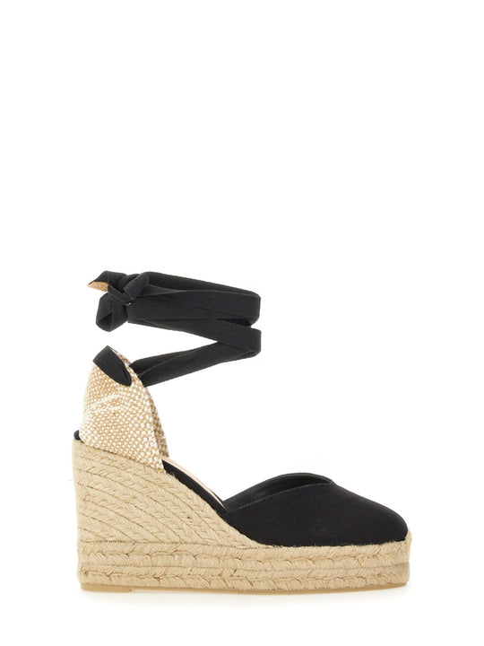Espadrilles "Clear" With Wedge