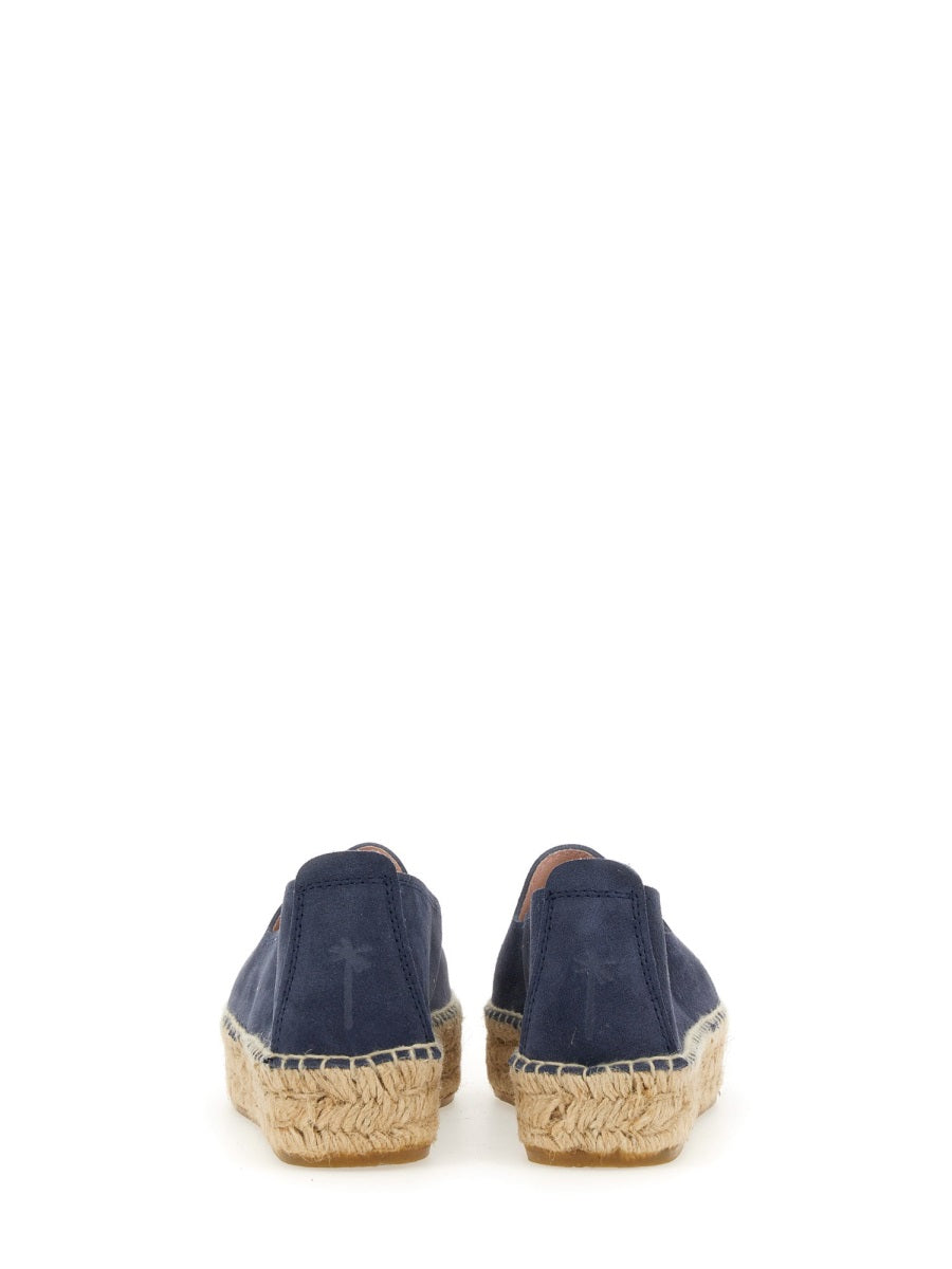 Manebí Flat Shoes - Blue | Wanan Luxury