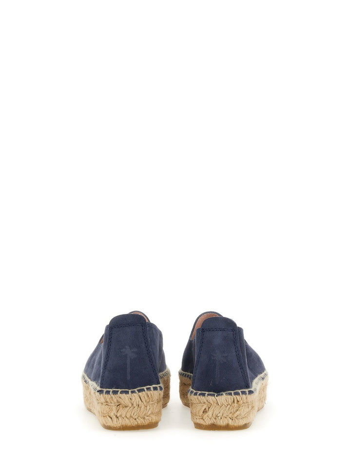 Manebí Flat Shoes - Blue | Wanan Luxury