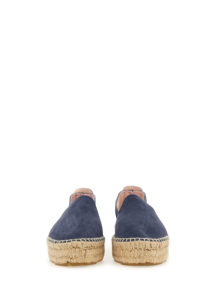 Manebí Flat Shoes - Blue | Wanan Luxury