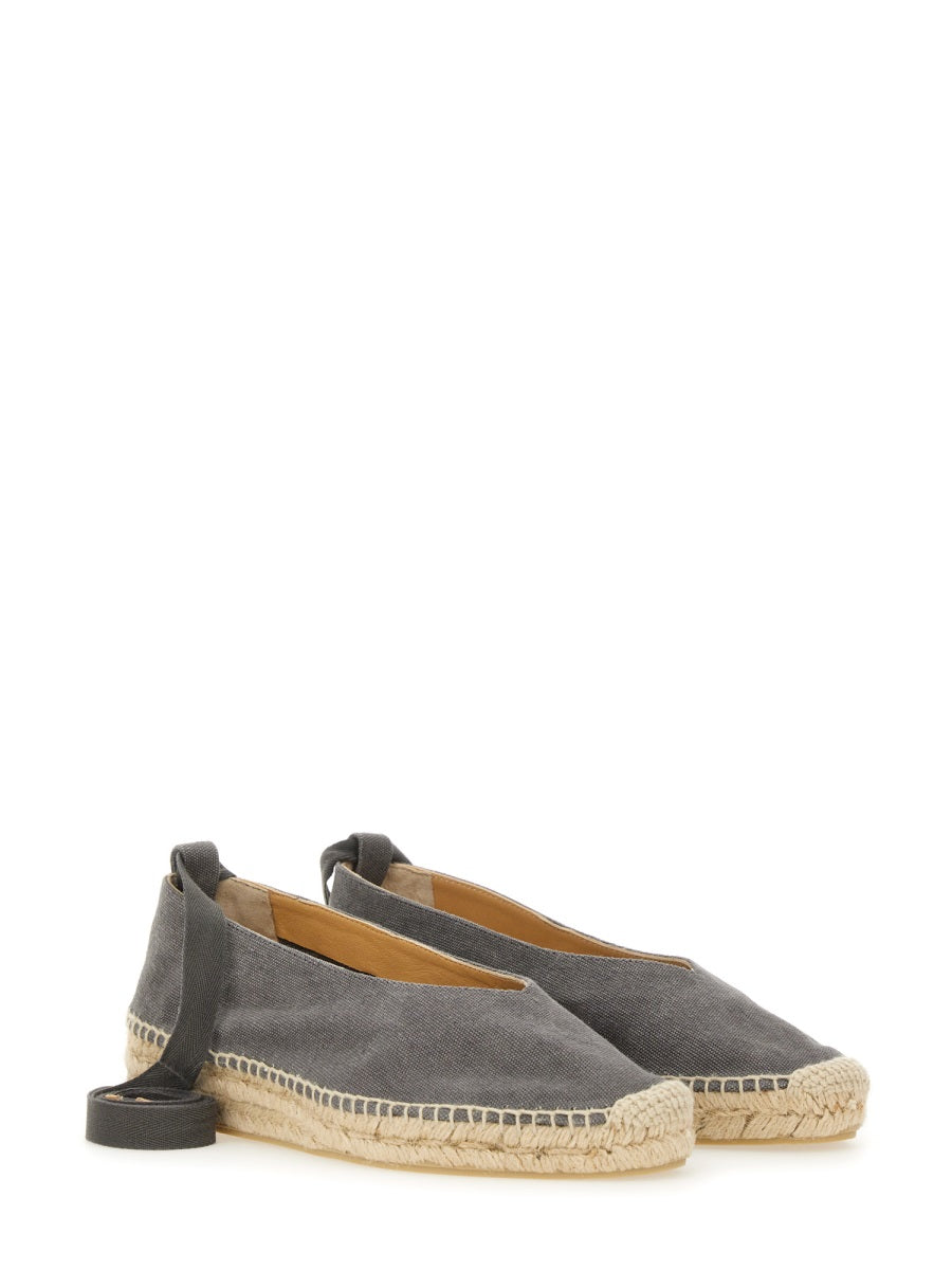 Castañer Flat Shoes - Grey | Wanan Luxury