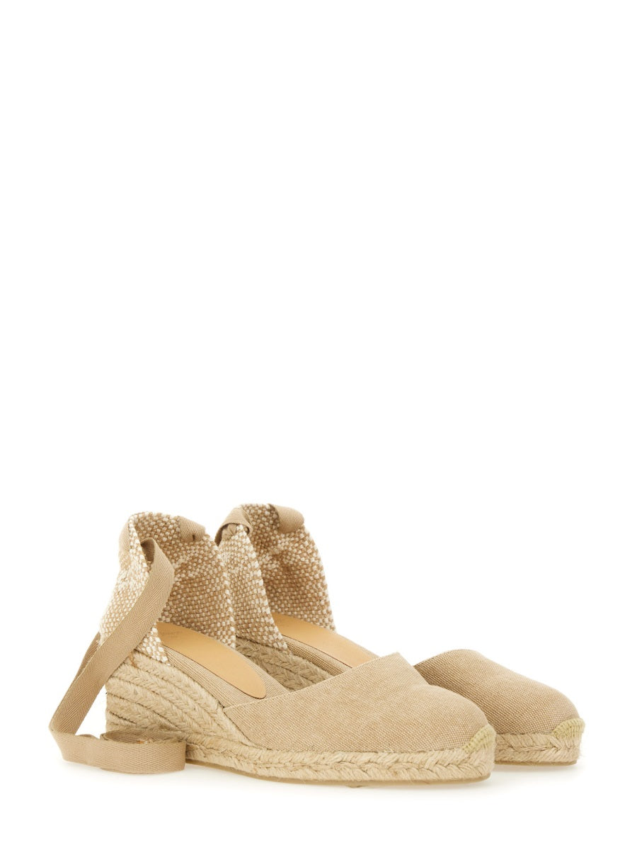 Castañer Wedges - Beige | Wanan Luxury