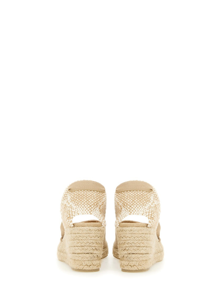 Castañer Wedges - Beige | Wanan Luxury