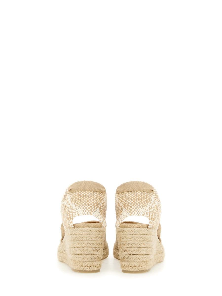 Castañer Wedges - Beige | Wanan Luxury