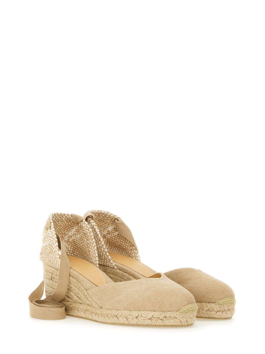 Castañer Wedges - Beige | Wanan Luxury