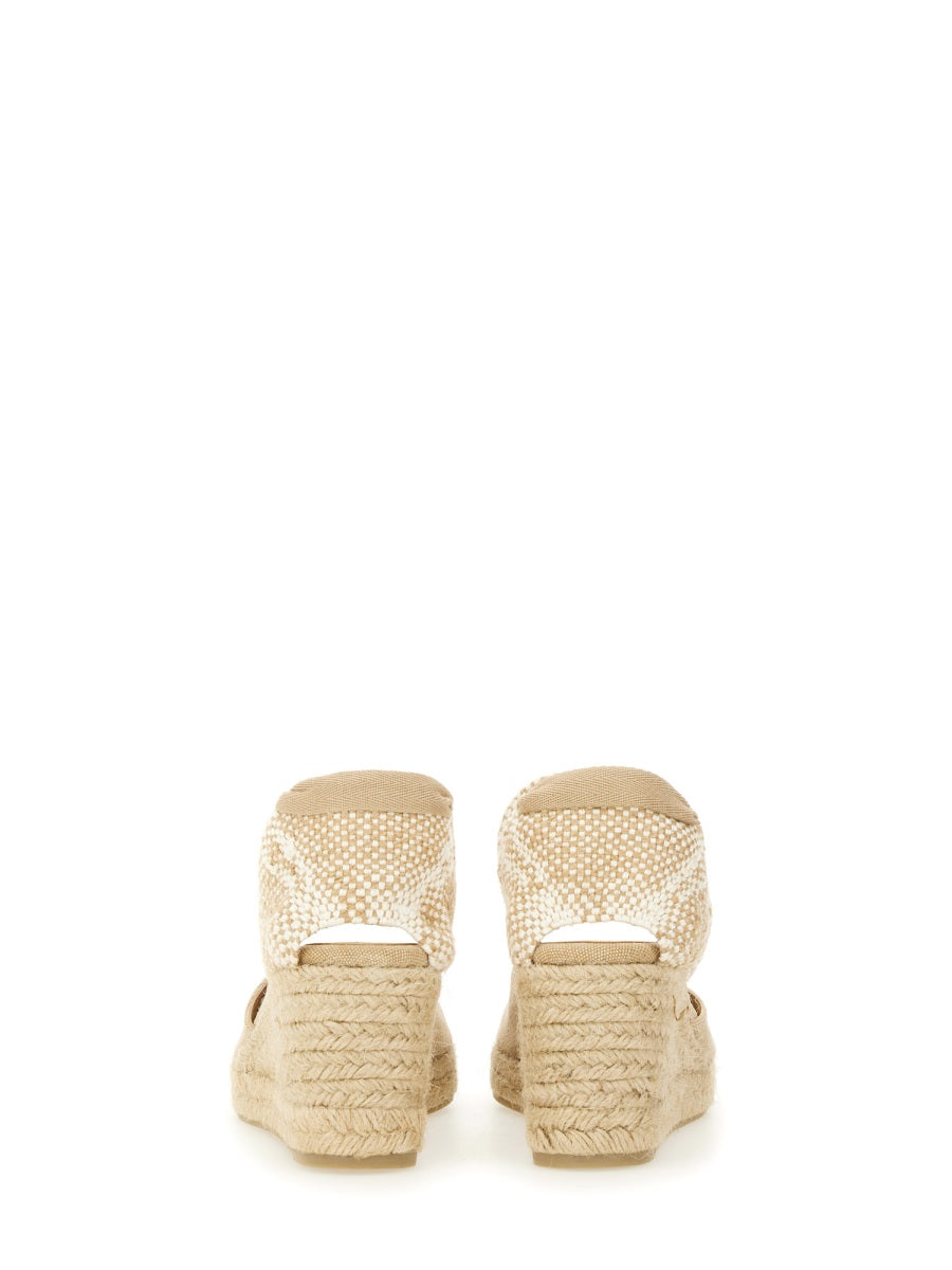 Castañer Wedges - Beige | Wanan Luxury