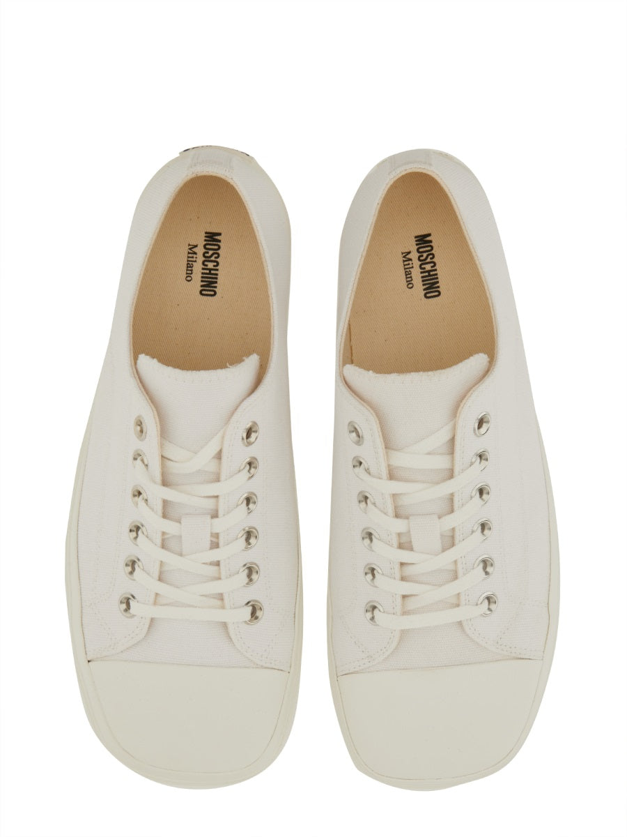 Moschino Sneakers - White | Wanan Luxury