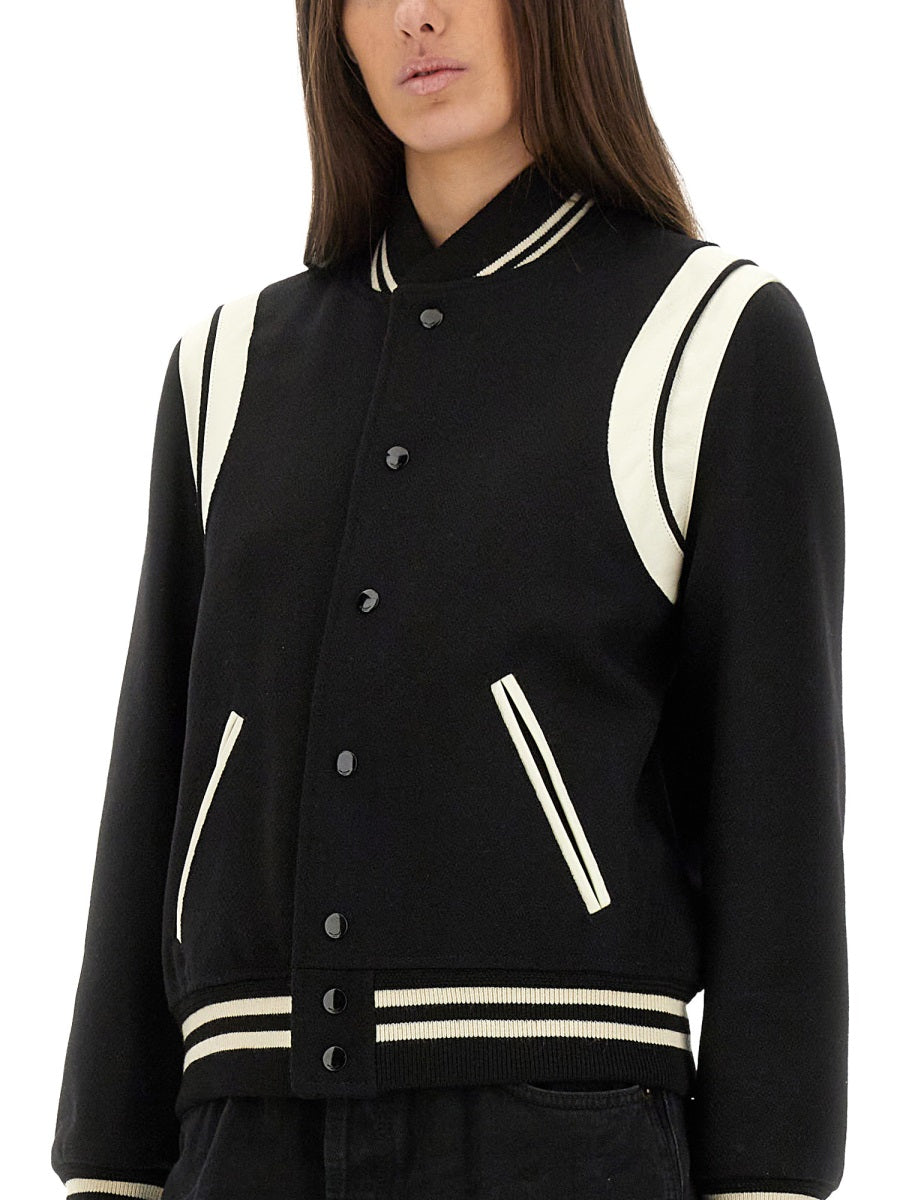 Saint Laurent Jackets - Black | Wanan Luxury