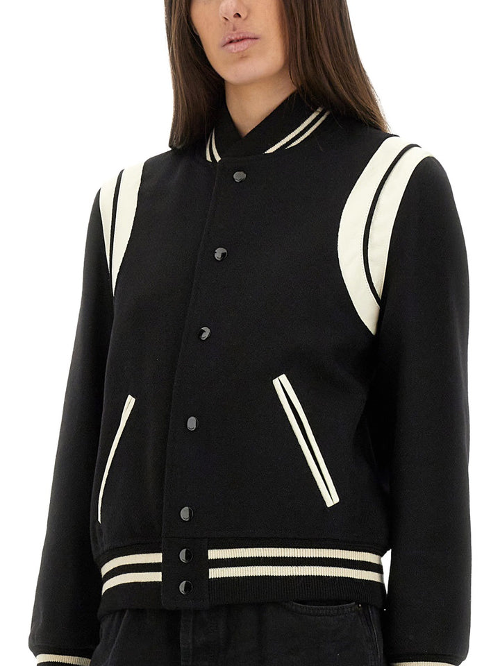 Saint Laurent Jackets - Black | Wanan Luxury