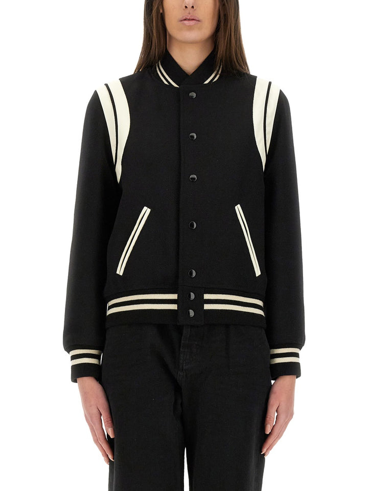 Saint Laurent Jackets - Black | Wanan Luxury