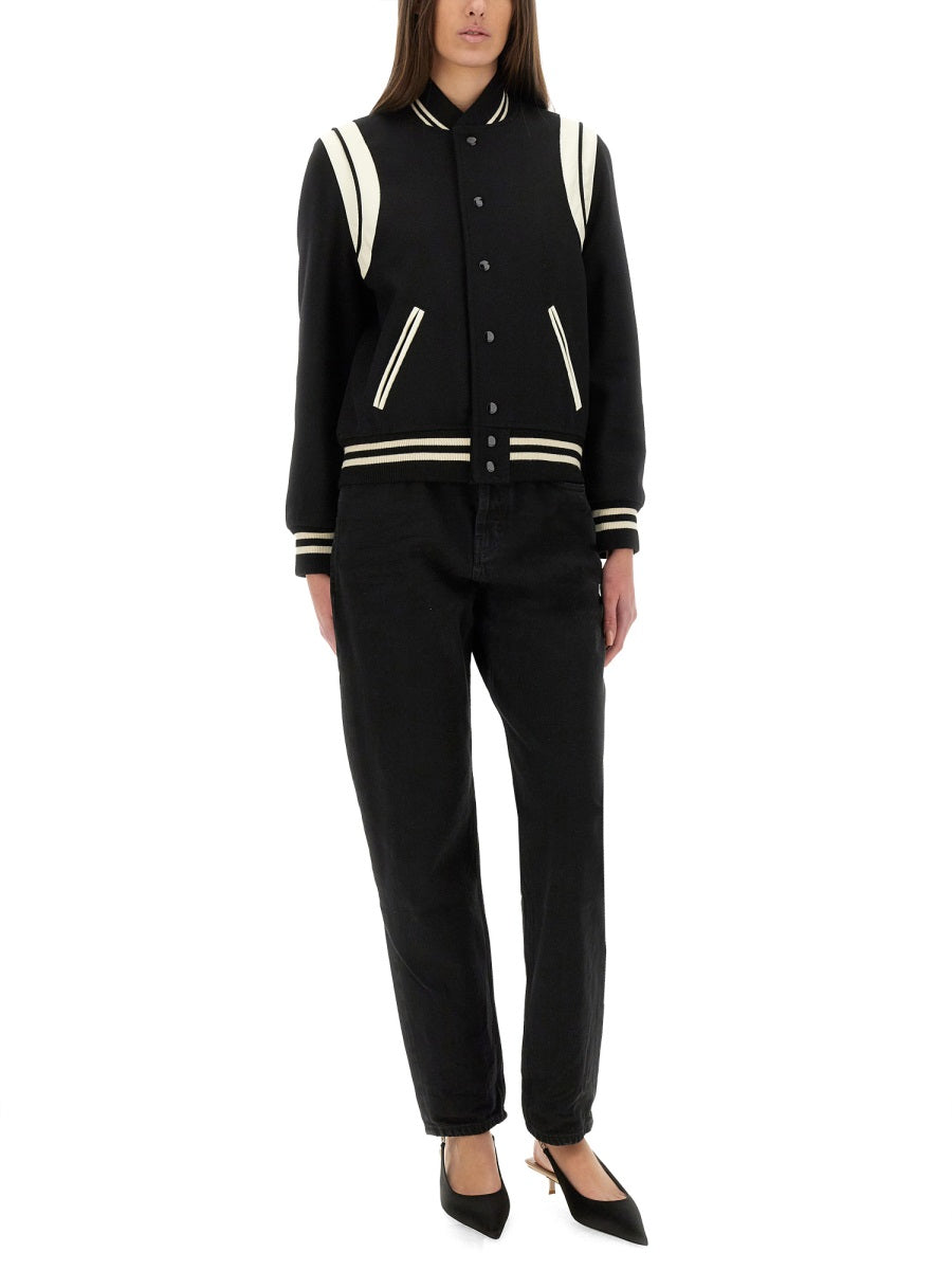Saint Laurent Jackets - Black | Wanan Luxury