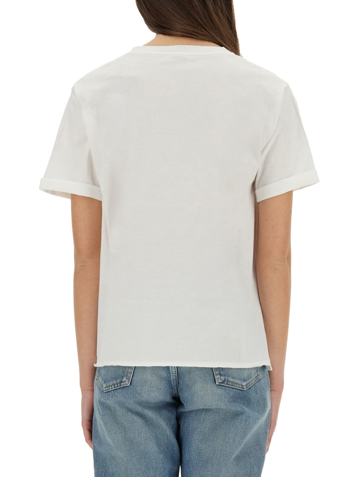 Saint Laurent T shirts - White | 63f67cfef38d3153484476fc0a88383262382da0