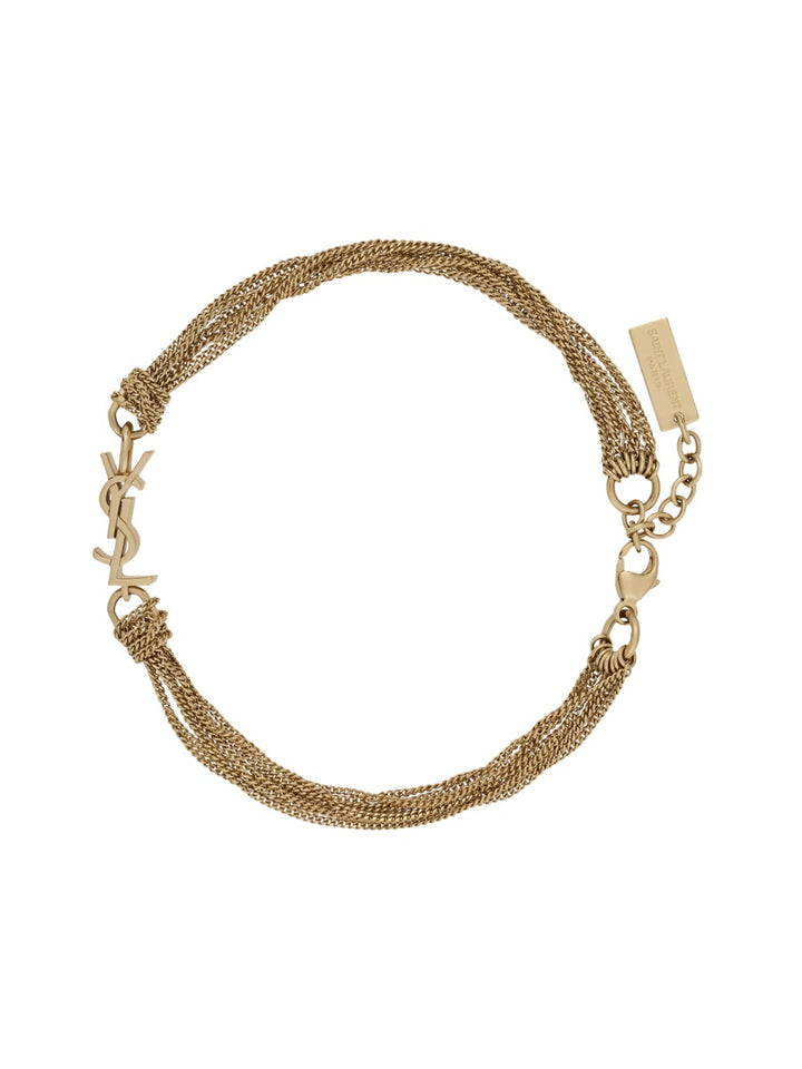 Saint Laurent Bracelets - Gold | Wanan Luxury