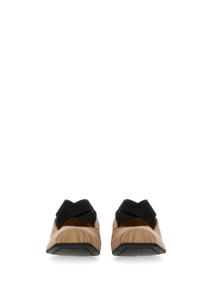 Uma Wang Flat Shoes - Brown | Wanan Luxury
