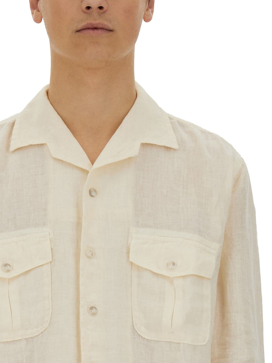 120% Lino Shirts - Beige | Wanan Luxury