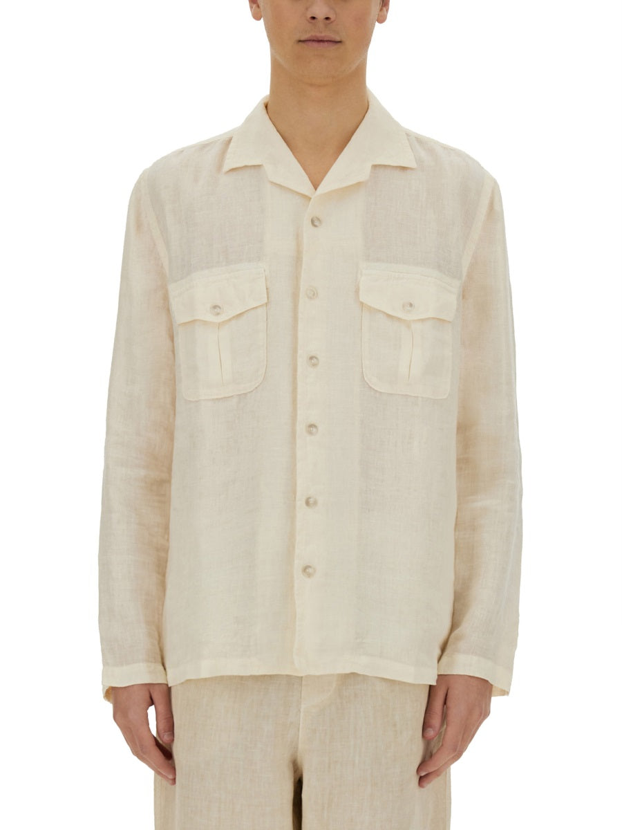 120% Lino Shirts - Beige | Wanan Luxury