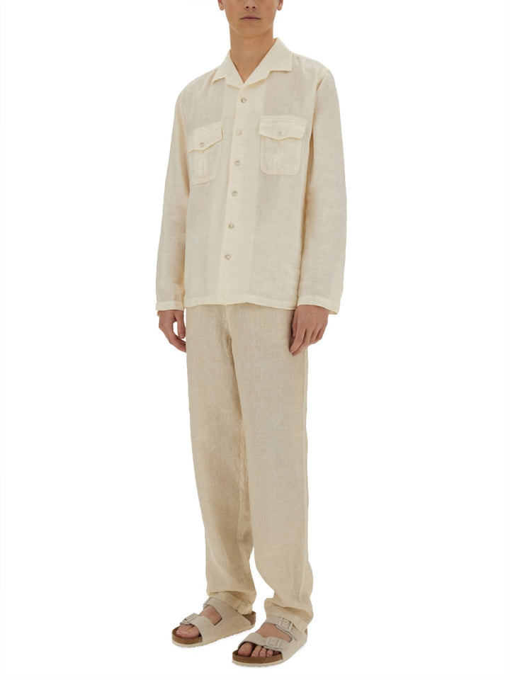 120% Lino Shirts - Beige | Wanan Luxury