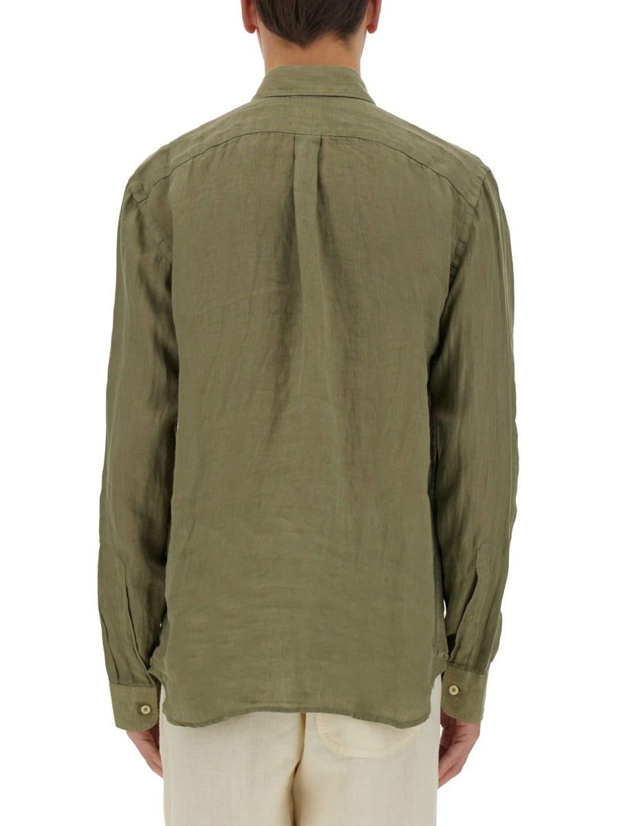 120% Lino Shirts - Green | Wanan Luxury