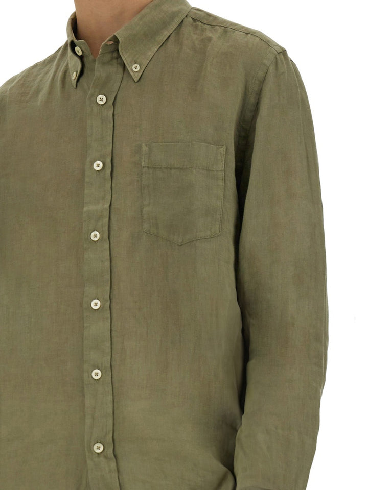 120% Lino Shirts - Green | Wanan Luxury