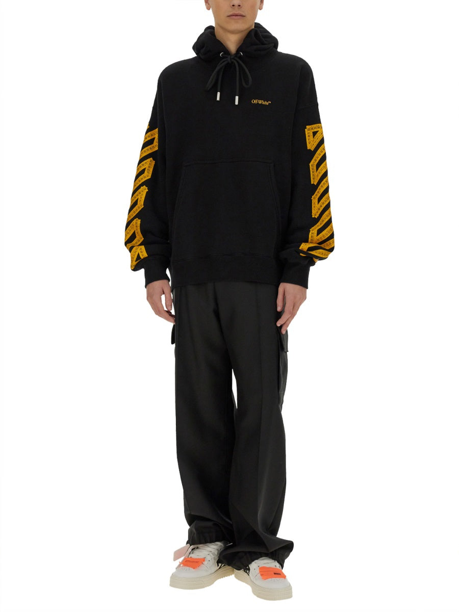 Off-White Sweatshirts - Black | Wanan Luxury